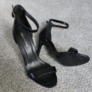 Classic Black Heels US size 7